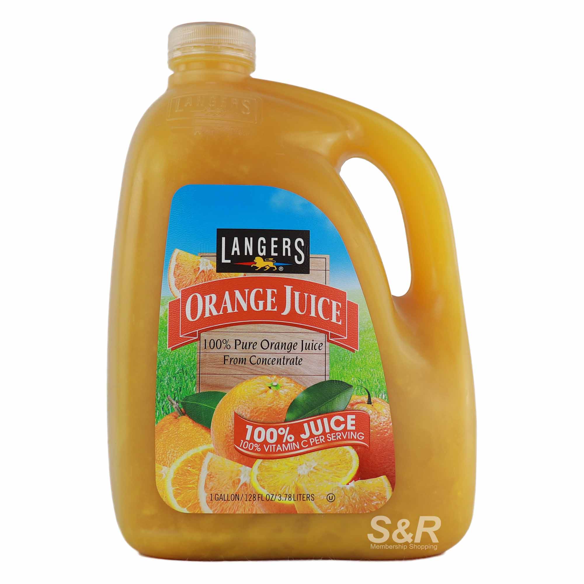 Langers Orange Juice 3.78L